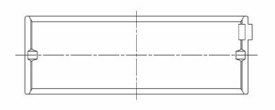 ACL Race Series - ACL Race 5M1633H-STD Crankshaft Bearing for Nissan