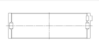 ACL Race Series - ACL Race 5M1644HX-STD Crankshaft Bearing for Audi Seat Volkswagen 1.6 1.8 1.9