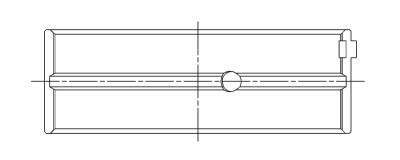 ACL Race Series - ACL Race 5M1957H-.025 Crankshaft Bearing for Acura Honda Isuzu