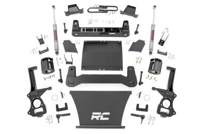 Rough Country Suspension Systems - Rough Country 110030 6" Suspension Lift Kit for 25-26 Silverado 1500 4WD