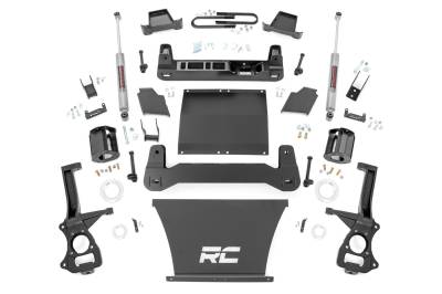 Rough Country Suspension Systems - Rough Country 6" Suspension Lift Kit 2025 Sierra 1500 RWD/4WD 110230