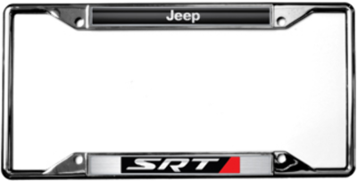 Eurosport Daytona - Eurosport Daytona 6418DL-SRT Daytona Lite License Frame Jeep SRT for Jeep
