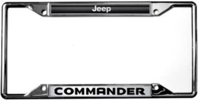 Eurosport Daytona - Eurosport Daytona 6480DL Daytona Lite License Frame Jeep Commander for Jeep