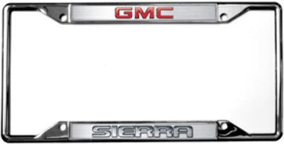 Eurosport Daytona - Eurosport Daytona 6604DL Daytona Lite License Frame GMC Sierra