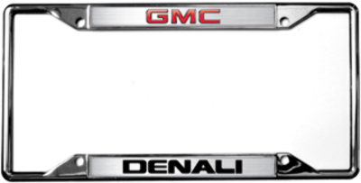 Eurosport Daytona - Eurosport Daytona 6605DL Daytona Lite License Frame GMC Denali
