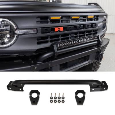 IAG Performance - IAG Performance IAG-BDY-F3054 I-Line Mini Bull Bar for 24" Light Bar