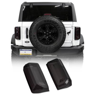 IAG Performance - IAG Performance IAG-BDY-F3195 I-Line Smoked LED Taillight Cover