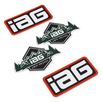 IAG Performance - IAG Performance IAG-AWS-1003 Mountain Logo Sticker Pack