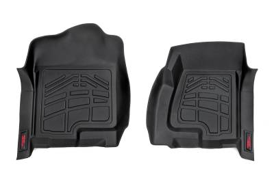 Rough Country Suspension Systems - Rough Country SM2991A Sure-Fit Floor Mats Front Chevy/GMC 1500 99-06