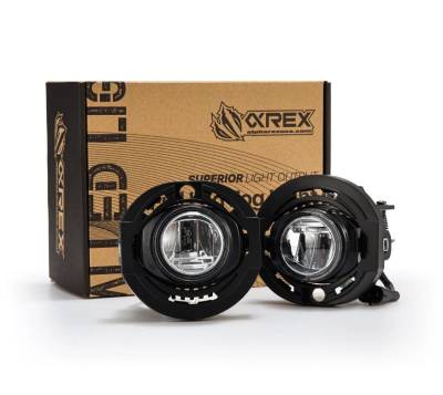 AlphaRex - AlphaRex 210006 Dual Color LED Projector Fog Lights for Chrysler/Dodge/Jeep