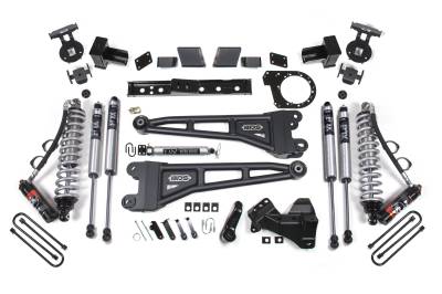 BDS Suspension - BDS Suspension BDS1562FPE 7" Radius Arm Lift 6" Diesel for 20-22 F250/350 4WD