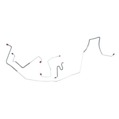 The Right Stuff Detailing - The Right Stuff CKT6703 67 Chevelle SS Manual Drum Brake Hyd. Line Kit Front