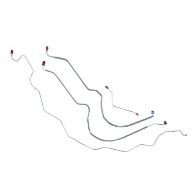 The Right Stuff Detailing - The Right Stuff CKT7503 Chevy Power Disc Brake Hydraulic Line Kit Front