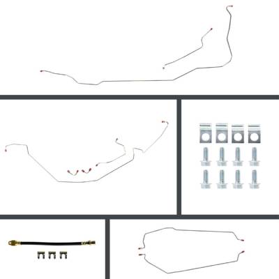 The Right Stuff Detailing - The Right Stuff ASM66C2 Select GM Cars Brake Hydraulic Line Kit
