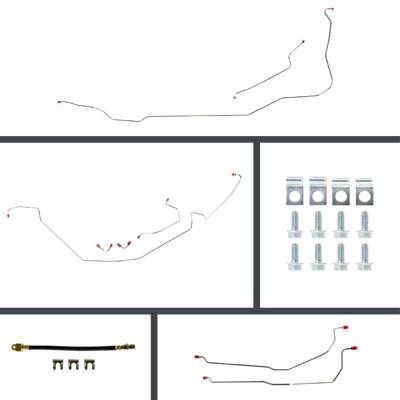 The Right Stuff Detailing - The Right Stuff ASM66C4 Select GM Cars Brake Hydraulic Line Kit