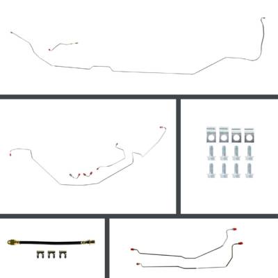 The Right Stuff Detailing - The Right Stuff ASM66H4 Select GM Cars Brake Hydraulic Line Kit