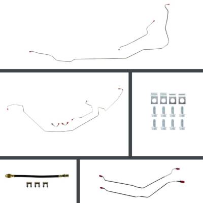 The Right Stuff Detailing - The Right Stuff ASM67C4 Select GM Cars Brake Hydraulic Line Kit
