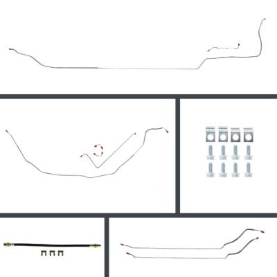 The Right Stuff Detailing - The Right Stuff ASM68C2 Select GM Cars Brake Hydraulic Line Kit