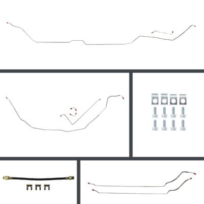 The Right Stuff Detailing - The Right Stuff ASM69H2 Select GM Cars Brake Hydraulic Line Kit