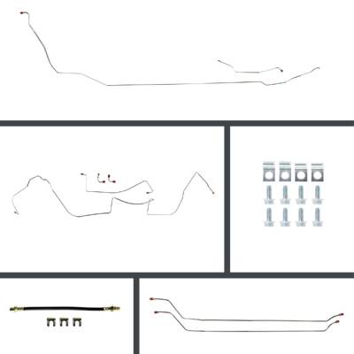 The Right Stuff Detailing - The Right Stuff ASP64C2 Select GM Cars Brake Hydraulic Line Kit