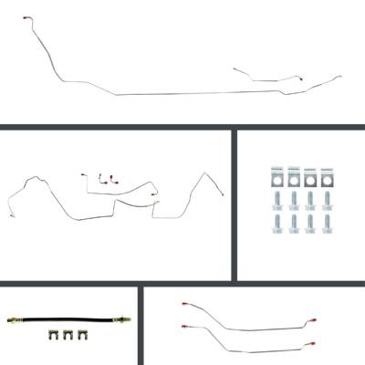 The Right Stuff Detailing - The Right Stuff ASP64C4 Select GM Cars Brake Hydraulic Line Kit