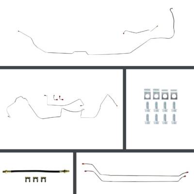 The Right Stuff Detailing - The Right Stuff ASP64H2 Select GM Cars Brake Hydraulic Line Kit