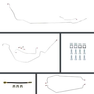 The Right Stuff Detailing - The Right Stuff ASP66C2 Select GM Cars Brake Hydraulic Line Kit