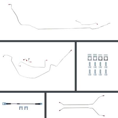 The Right Stuff Detailing - The Right Stuff ASP67C2 Select GM Cars Brake Hydraulic Line Kit