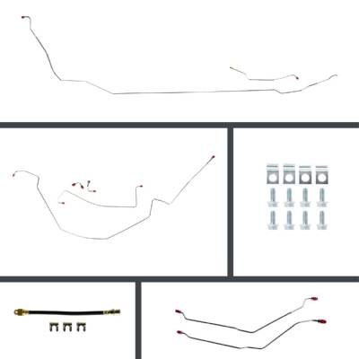 The Right Stuff Detailing - The Right Stuff ASP67C4 Select GM Cars Brake Hydraulic Line Kit