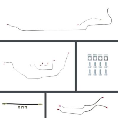 The Right Stuff Detailing - The Right Stuff ASP68C4 Select GM Cars Brake Hydraulic Line Kit
