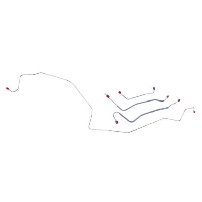 The Right Stuff Detailing - The Right Stuff Detailing AKT6701 Pontiac Brake Hydraulic Line Kit Front