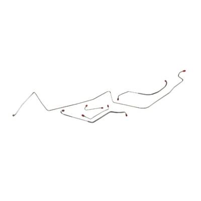 The Right Stuff Detailing - The Right Stuff AKT6704 Pontiac Power Disc Brake Hydraulic Line Kit Front