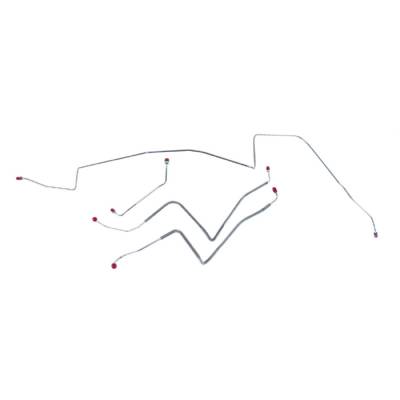 The Right Stuff Detailing - The Right Stuff AKT6716 67 Buick Skylark Brake Hydraulic Line Kit Front