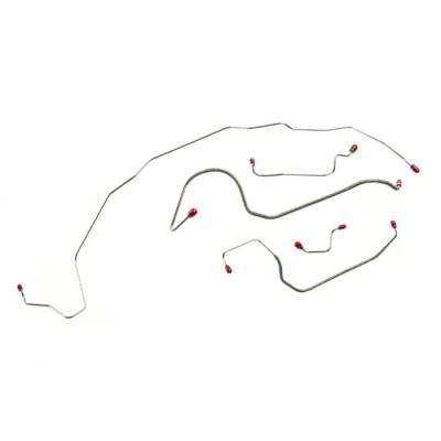 The Right Stuff Detailing - The Right Stuff Detailing AKT6905 Pontiac Brake Hydraulic Line Kit Front