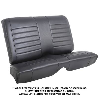 TMI Products - TMI Products 46-70810-2295-BKS 65-73 Ford Mustang Fastback Seat Cover