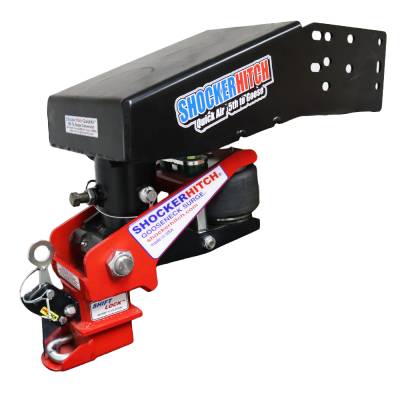 Shocker Hitch - Shocker Hitch 4RND-STR-SL-CA/SH-RVGC-4410 Shocker 24KQuickAir Gooseneck Hitch