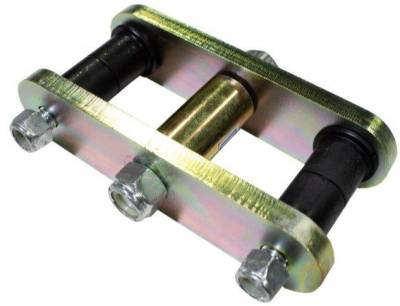 Rust Buster Frameworks - Rust Buster RB1016 Front/Rear Spring Shackles Pair for 46-75 Jeep CJ5