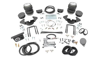 Rough Country Suspension Systems - Rough Country Rear Air Spring Kit w/Compressor Silverado/Sierra 1500 100113C