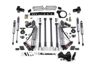 BDS Suspension - BDS Suspension BDS1572FPE 7" 4-Link Lift 6" Rear Spring for 20-22 F250 F350 4WD