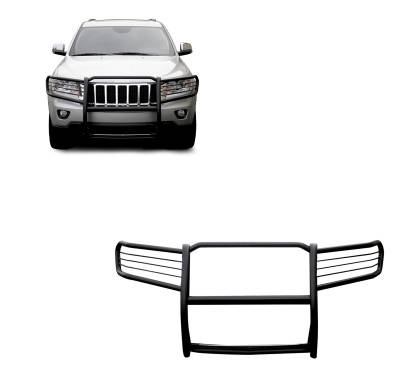 Black Horse Off Road - Black Horse 17A080202MA Black Grille Guard for 11-21 Jeep Grand Cherokee