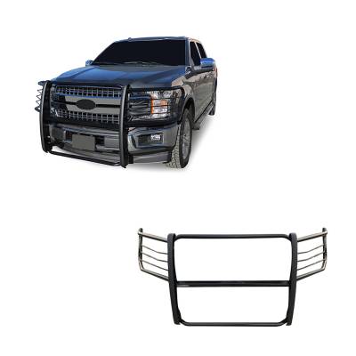 Black Horse Off Road - Black Horse 17FP32MA Black Grille Guard for 15-25 Ford F150