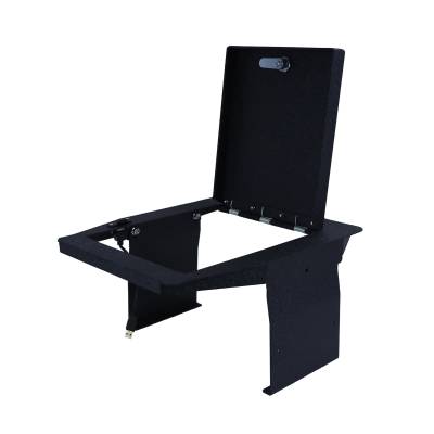 Black Horse Off Road - Black Horse ASFF06 Black Center Console Safe for 22-23 Ford F150