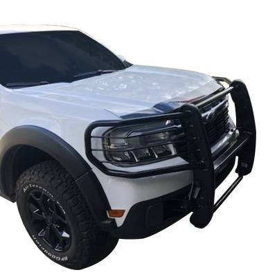 Black Horse Off Road - Black Horse 17FM22MA Black Grille Guard for 22-24 Ford Maverick