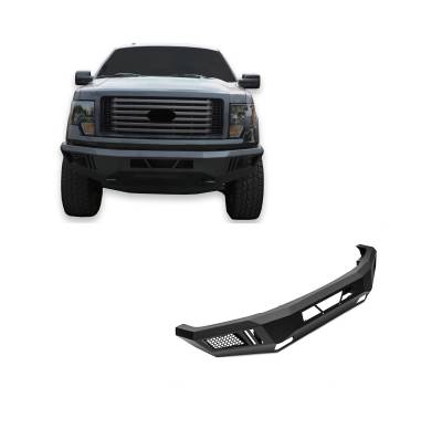 Black Horse Off Road - Black Horse AFB-F109 Armour Heavy Duty Front Bumper for 09-14 Ford F150