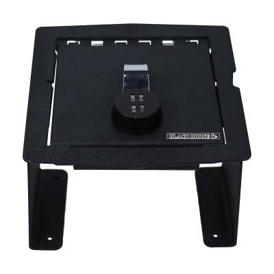 Black Horse Off Road - Black Horse ASJW01 Black Center Console Safe for Jeep Wrangler JL & Gladiator