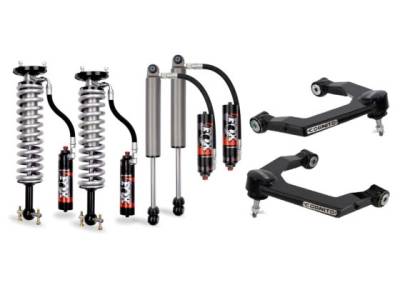 Cognito Motorsports Truck - Cognito 210-P1006 3" Elite Uniball Leveling Kit Fox 2.5 Resi Shocks 19+ GM 1500