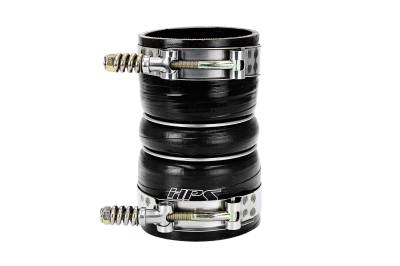 HPS Performance - HPS 57-2226-BLK Black High Temp 4Ply Silicone Intercooler Boot 99-10 Powerstroke