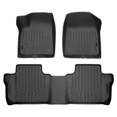 SMARTLINER - SMARTLINER SA0230/B0248 Front/Rear BLACK Floor Liners Blazer/XT6/Acadia