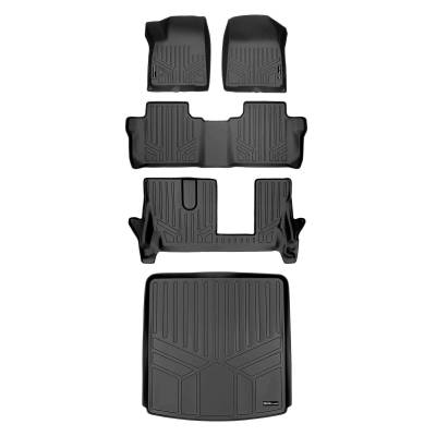 SMARTLINER - SMARTLINER SA0230/B0248/C0248/D0230 Front/Rear BLACK Floor Liners XT6/Acadia