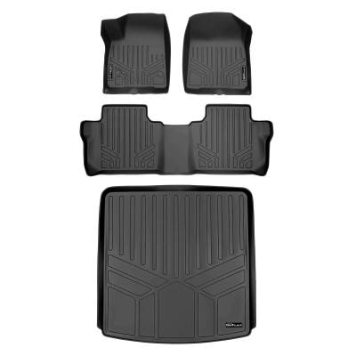SMARTLINER - SMARTLINER SA0230/B0248/D0230 Front/Rear BLACK Floor Liners Blazer/XT6/Acadia